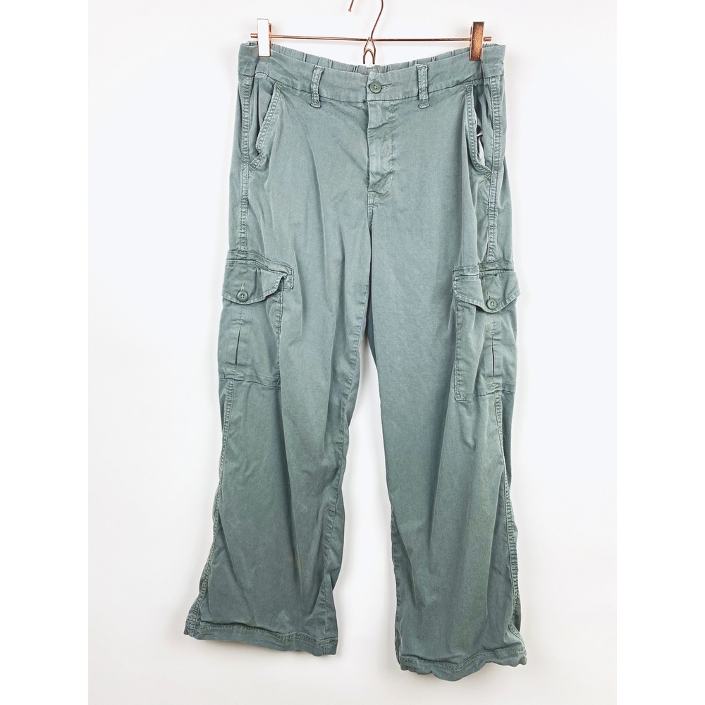 AEO Mid-Rise Baggy Wide Leg Cargo Pants Utility